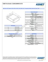 C1206C334M5RACAUTO Datasheet Cover