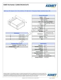 C1206C474K1RACAUTO Datasheet Cover