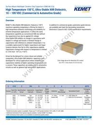 C1206C562G3HACAUTO Datasheet Cover