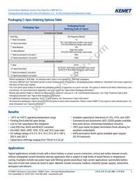 C1206S223K2RACTU Datasheet Page 2