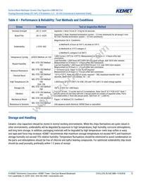 C1206S223K2RACTU Datasheet Page 12