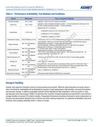 C1206T225K4RCLTU Datasheet Page 12