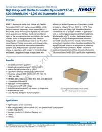 C1206X102JBGACAUTO Datasheet Cover