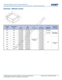 C1206X102JBGACAUTO Datasheet Page 4