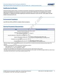 C1206X102JBGACAUTO Datasheet Page 5