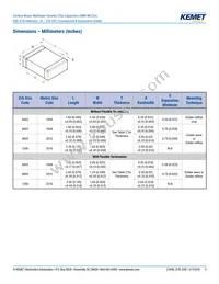 C1206X104J3REC7800 Datasheet Page 5