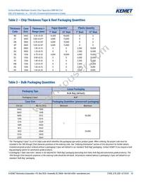 C1206X104J3REC7800 Datasheet Page 10