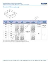 C1206X104K2RACAUTO Datasheet Page 4