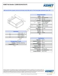 C1206X153JAGACAUTO Datasheet Cover