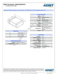 C1206X225K4RACTU Datasheet Cover