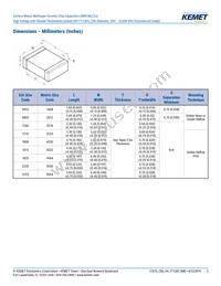 C1206X300JDGACTU Datasheet Page 3