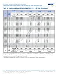 C1206X300JDGACTU Datasheet Page 9