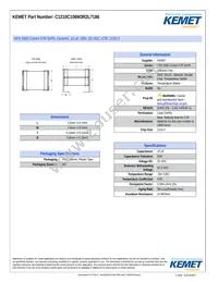 C1210C106M3R2L7186 Datasheet Cover