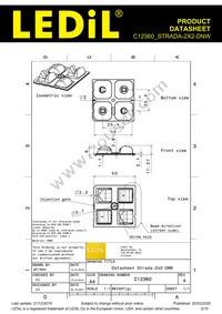 C12360_STRADA-2X2-DNW Datasheet Page 2
