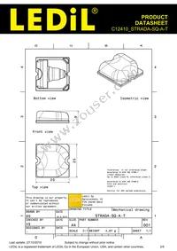 C12410_STRADA-SQ-A-T Datasheet Page 2