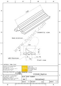 C12446_SOPHIE Datasheet Cover