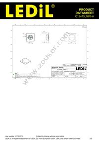 C12473_SIRI-A Datasheet Page 2