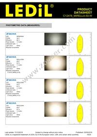 C12478_MIRELLA-50-W Datasheet Page 18