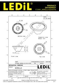 C12481_MIRELLA-50-M-PIN Datasheet Page 2