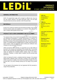 C12481_MIRELLA-50-M-PIN Datasheet Page 17