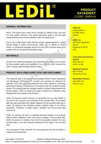 C12501_MIRA-W Datasheet Page 7