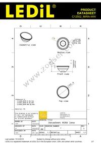 C12502_MIRA-WW Datasheet Page 2