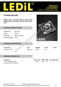 C12727_STRADA-SQ-VSM Datasheet Cover