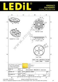 C12782_MELODY-4-M Datasheet Page 2