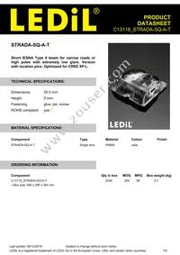 C13118_STRADA-SQ-A-T Datasheet Cover