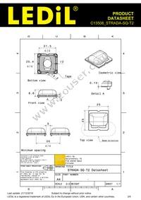C13508_STRADA-SQ-T2 Datasheet Page 2