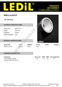 C13806_MIRELLA-XW-PF Datasheet Cover