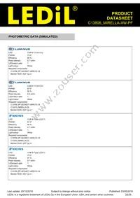 C13806_MIRELLA-XW-PF Datasheet Page 22