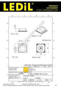 C14321_STRADA-SQ-T2-NP Datasheet Page 2