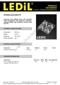 C14517_STRADA-2X2-DWC-PC Datasheet Cover