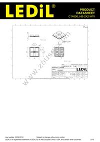 C14606_HB-2X2-WW Datasheet Page 2