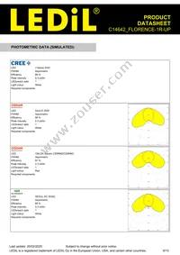 C14642_FLORENCE-1R-UP Datasheet Page 9