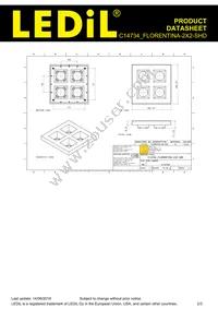 C14734_FLORENTINA-2X2-SHD Datasheet Page 2