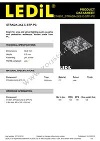 C14991_STRADA-2X2-C-STP-PC Datasheet Cover