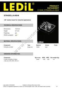 C15246_STRADELLA-HB-M Datasheet Cover