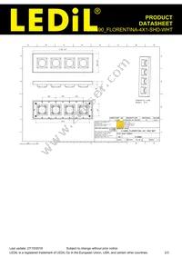 C15690_FLORENTINA-4X1-SHD-WHT Datasheet Page 2