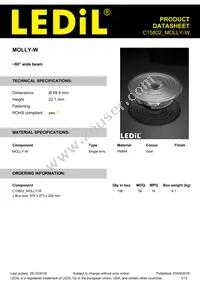 C15802_MOLLY-W Datasheet Cover