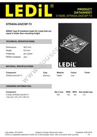 C16280_STRADA-2X2CSP-T3 Datasheet Cover