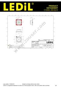 C16369_HB-SQ-W Datasheet Page 2