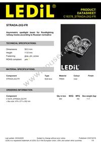 C16378_STRADA-2X2-FR Datasheet Cover