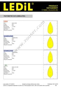 C16664_CLAUDIA-60 Datasheet Page 5