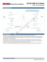 C1U-W-1200-12-TC2C Datasheet Page 4
