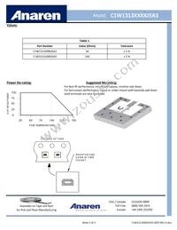 C1W131350R0J5A3 Datasheet Page 2