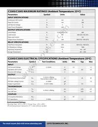 C230S Datasheet Page 2