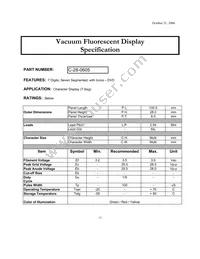 C28-0605 Datasheet Page 2