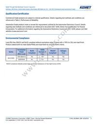 C315C102J3H5TA91707301 Datasheet Page 5